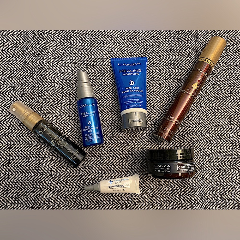 💙LOT of 6 Lanza/Dermalogica Travel Professional Haircare/Skincare Products💙